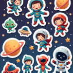 Kids Stickers - Sheet v53